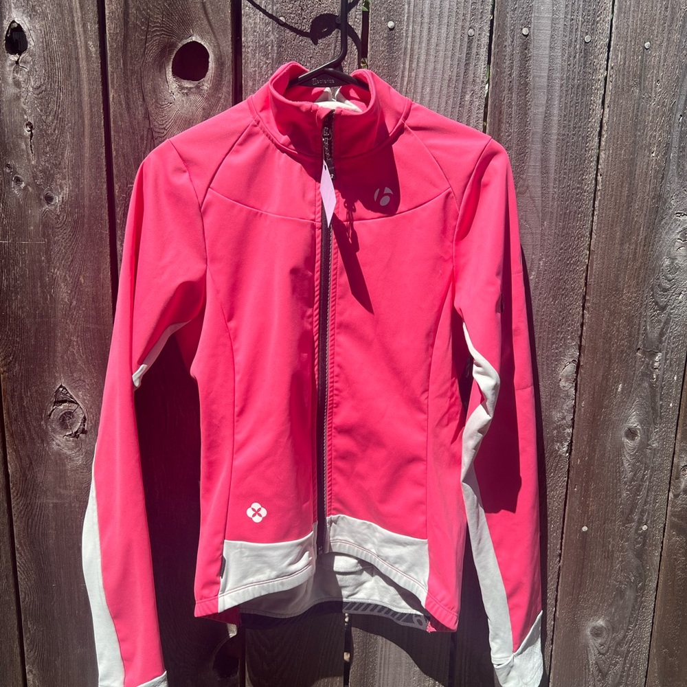 Women's Pink and White Jacket